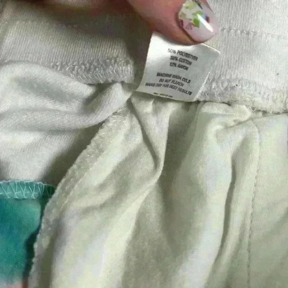 FEAT x KRISTIN CAVALLARI Booty Shorts Terry Cloth Tie Dye Lounge Women Size XS - Picture 6 of 7